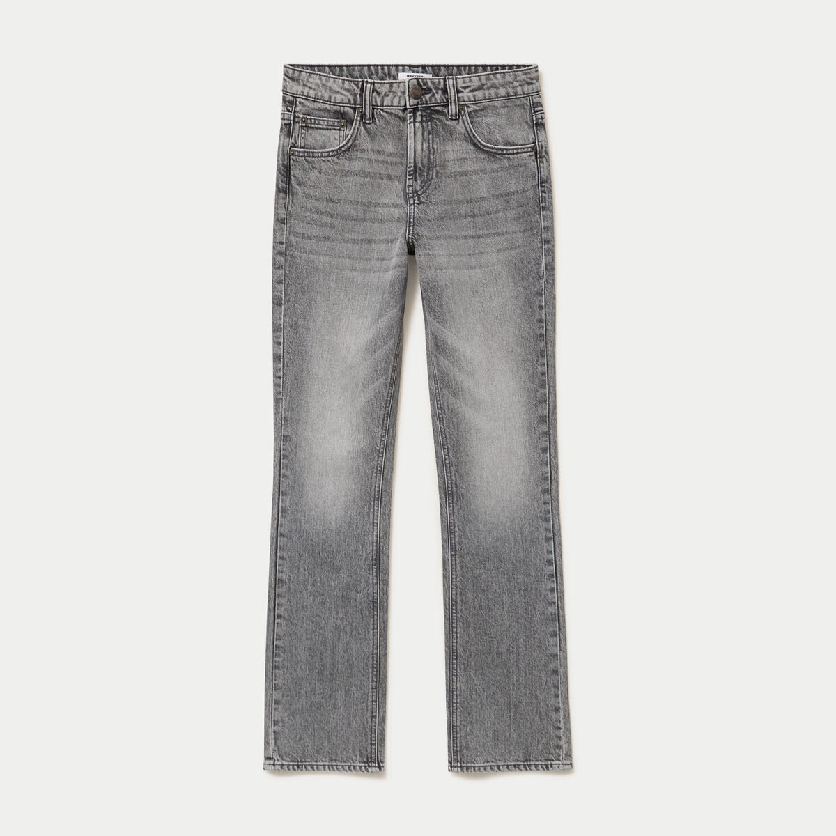 Jean Sam regular taille standard denim gris