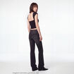 Jean Zoe bootcut taille basse denim noir
