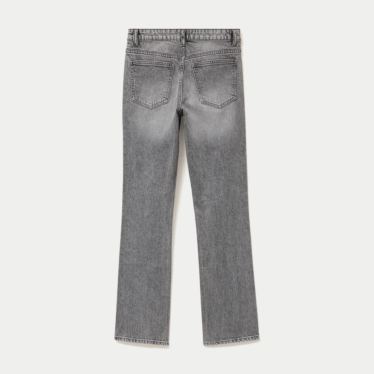 Jean Sam regular taille standard denim gris