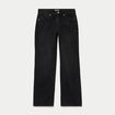 Jean Tom regular taille basse denim noir