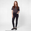Jean Zoe skinny taille standard denim noir