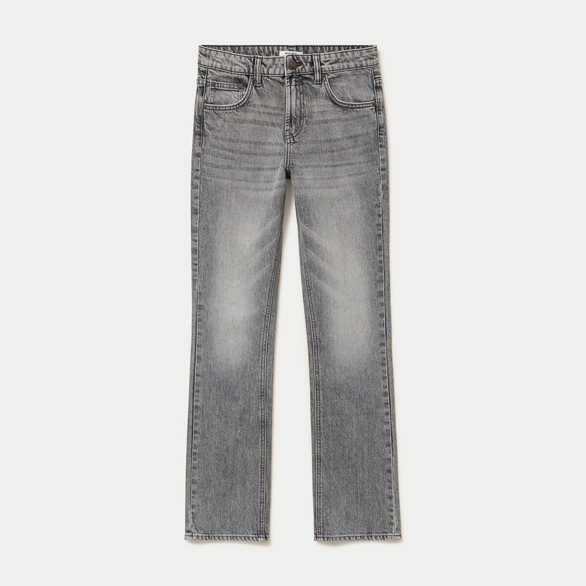 Jean Sam regular taille standard denim gris