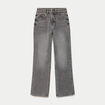 Jean Tom regular taille haute denim gris