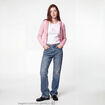 Jean Sam regular taille standard denim double stone