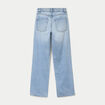 Jean Tom regular taille haute denim bleach
