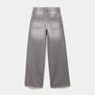Jean Max loose taille basse denim gris