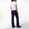 Jean Tom regular taille basse denim brut