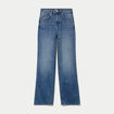 Jean Tom regular taille haute denim double stone