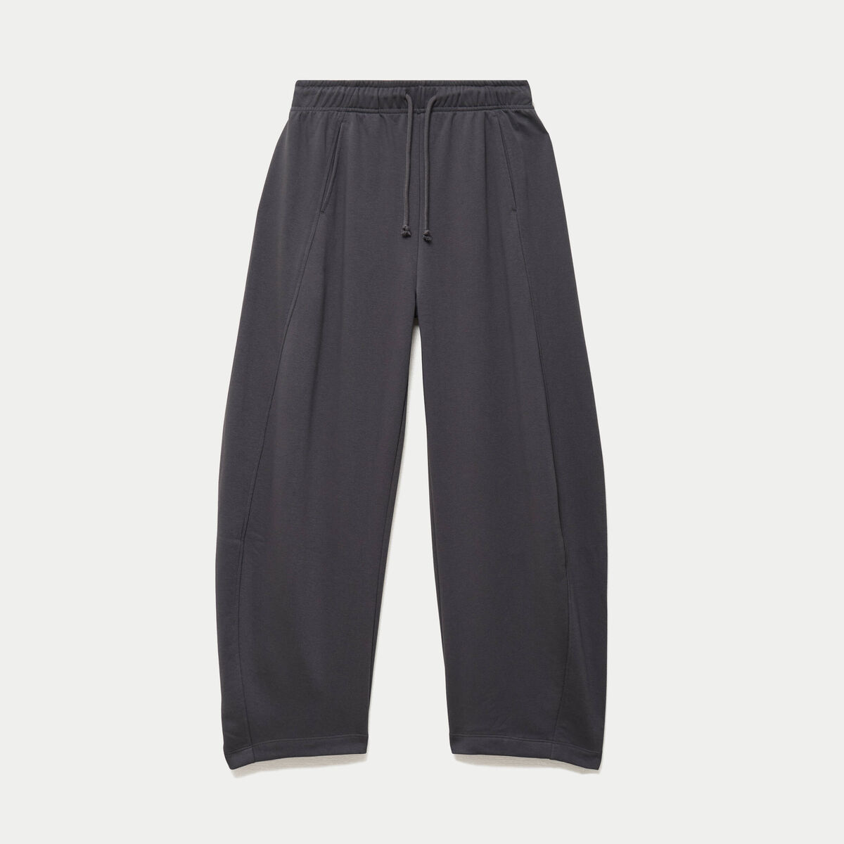 Jogging coupe ample taille standard gris