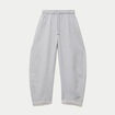 Jogging coupe ample taille standard gris clair