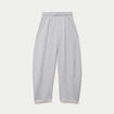 Jogging coupe ample taille standard gris clair