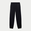 Jogging bas resserr&eacute; taille standard noir
