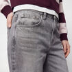 Jean Max loose taille basse denim gris