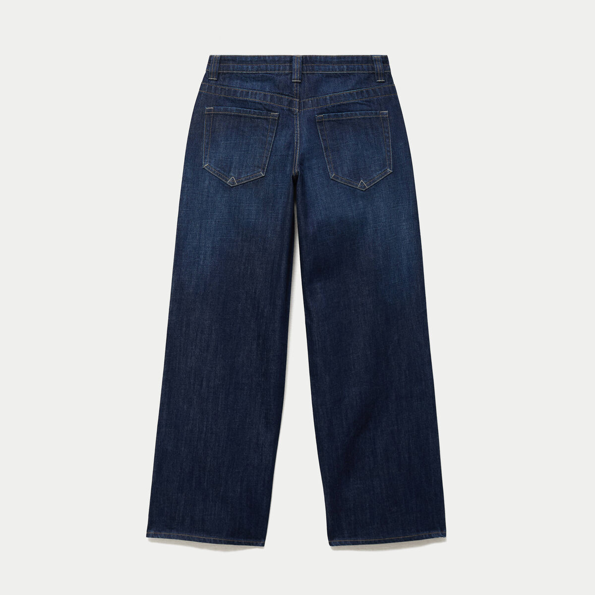 Jean Max loose taille basse denim brut