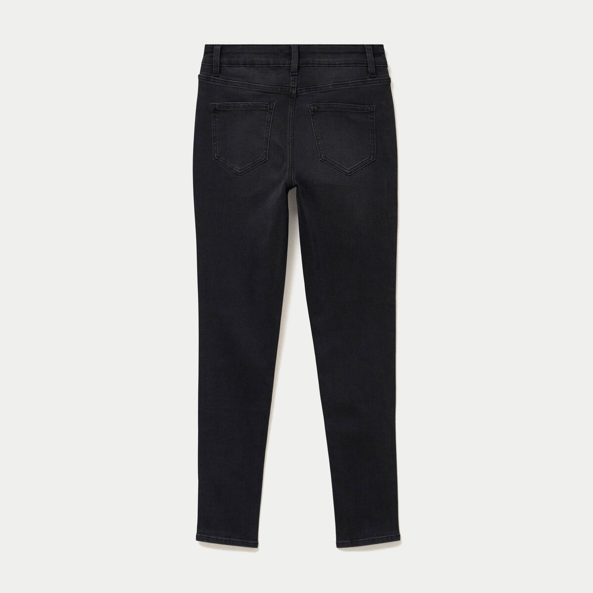 Jean Zoe skinny taille standard denim noir