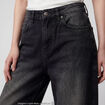 Jean Lenny wide leg taille basse denim noir
