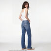 Jean Zoe bootcut taille basse denim double stone