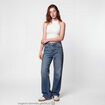 Jean Tom regular taille haute denim double stone