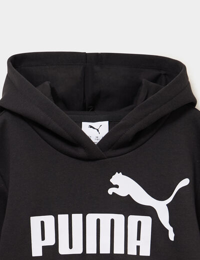 Sweat hoodie 1 poche molleton Puma noir fille
