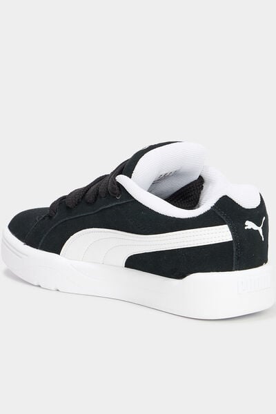 Tennis basses &agrave; lacets Puma noir femme