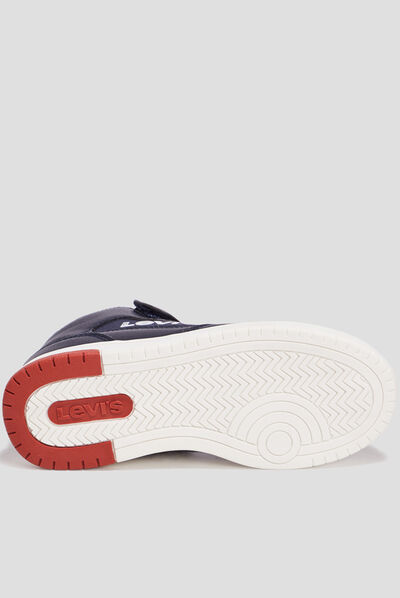 Baskets montantes Levi's bleu marine garçon