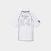 T-shirt col en V Playstation blanc gar&ccedil;on