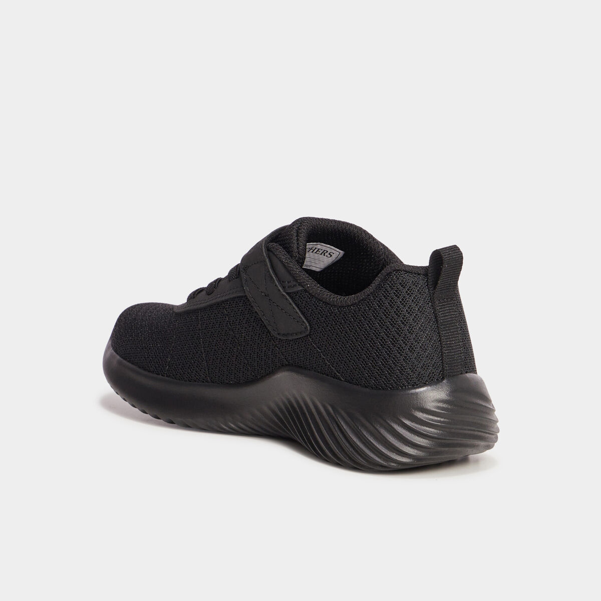 Baskets running Skechers noir gar&ccedil;on