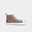Baskets montantes en toile Creeks marron foncé femme