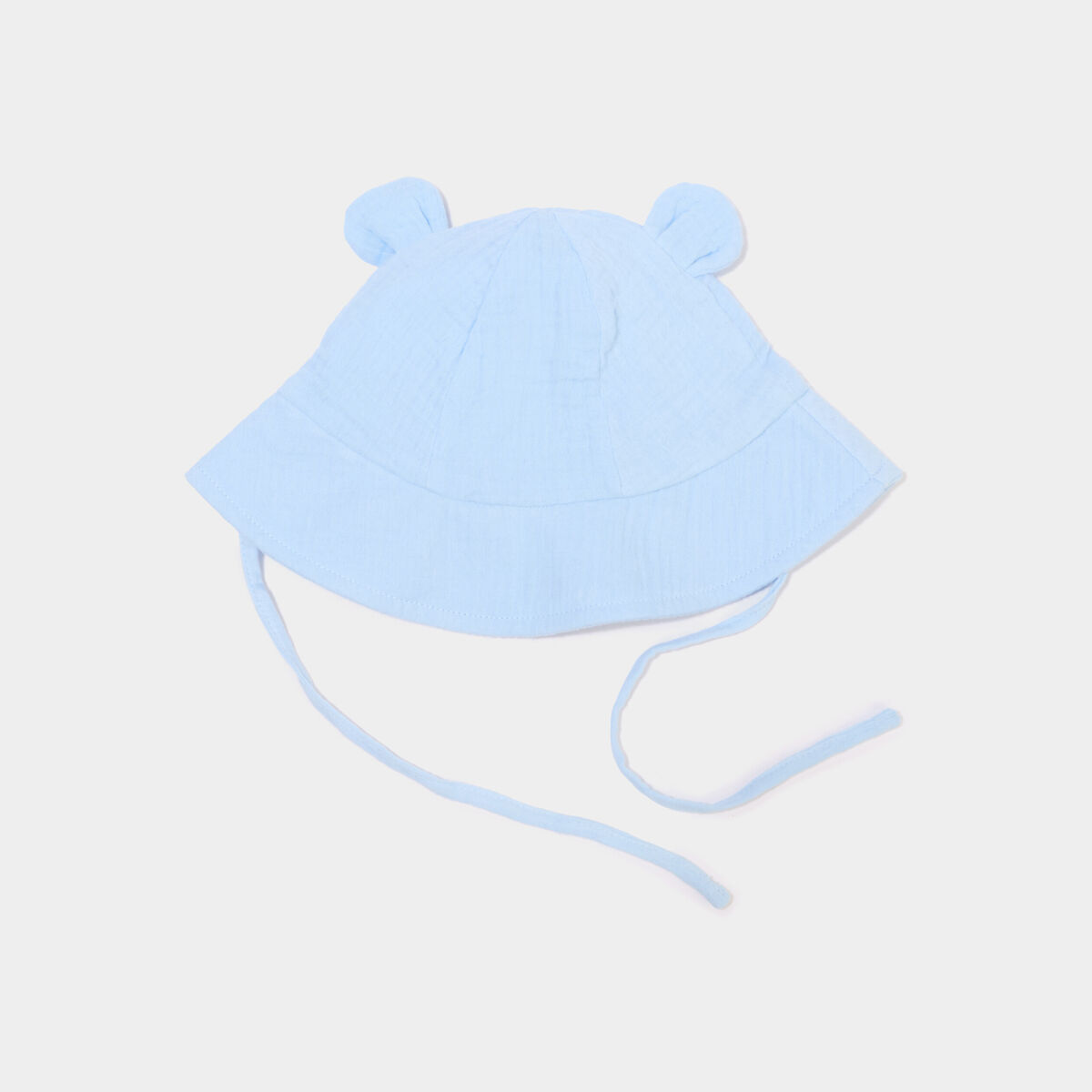 Bob en gaze de coton bleu ciel b&eacute;b&eacute;