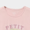 Ensemble pyjama pantalon et t-shirt rose clair fille
