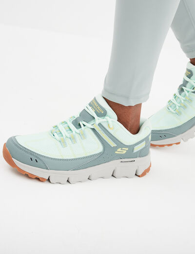 Baskets running Skechers Summits vert menthe femme