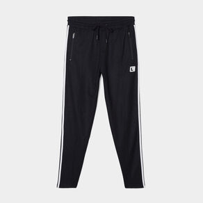 Pantalon de jogging stretch bandes côtés noir homme