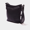 Sac cabas &agrave; bandouli&egrave;re noir femme