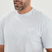 T-shirt oversize manches courtes Creeks bleu clair homme