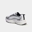 Baskets running &agrave; lacets Champion gris argent femme