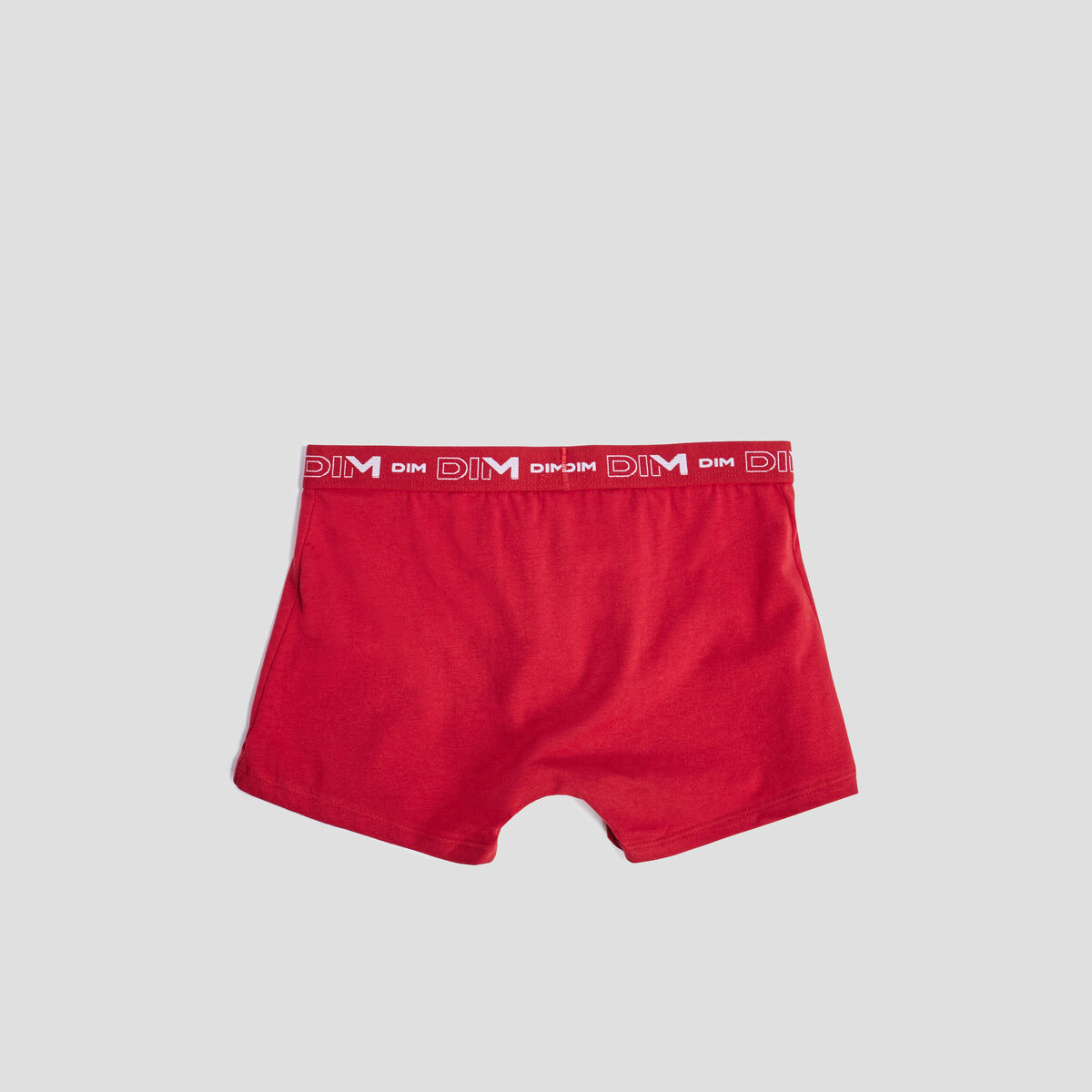 Lot 3 boxers coton stretch DIM rouge homme