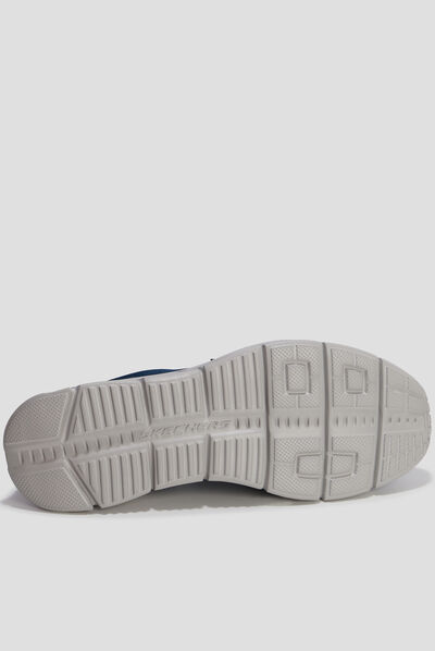 Baskets running Skechers Equalizer bleu marine homme