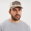 Casquette coton avec bride ajustable sable homme