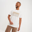 T-shirt manches courtes coton blanc homme