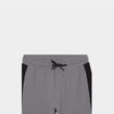 Bermuda de jogging regular coton gris foncé garçon