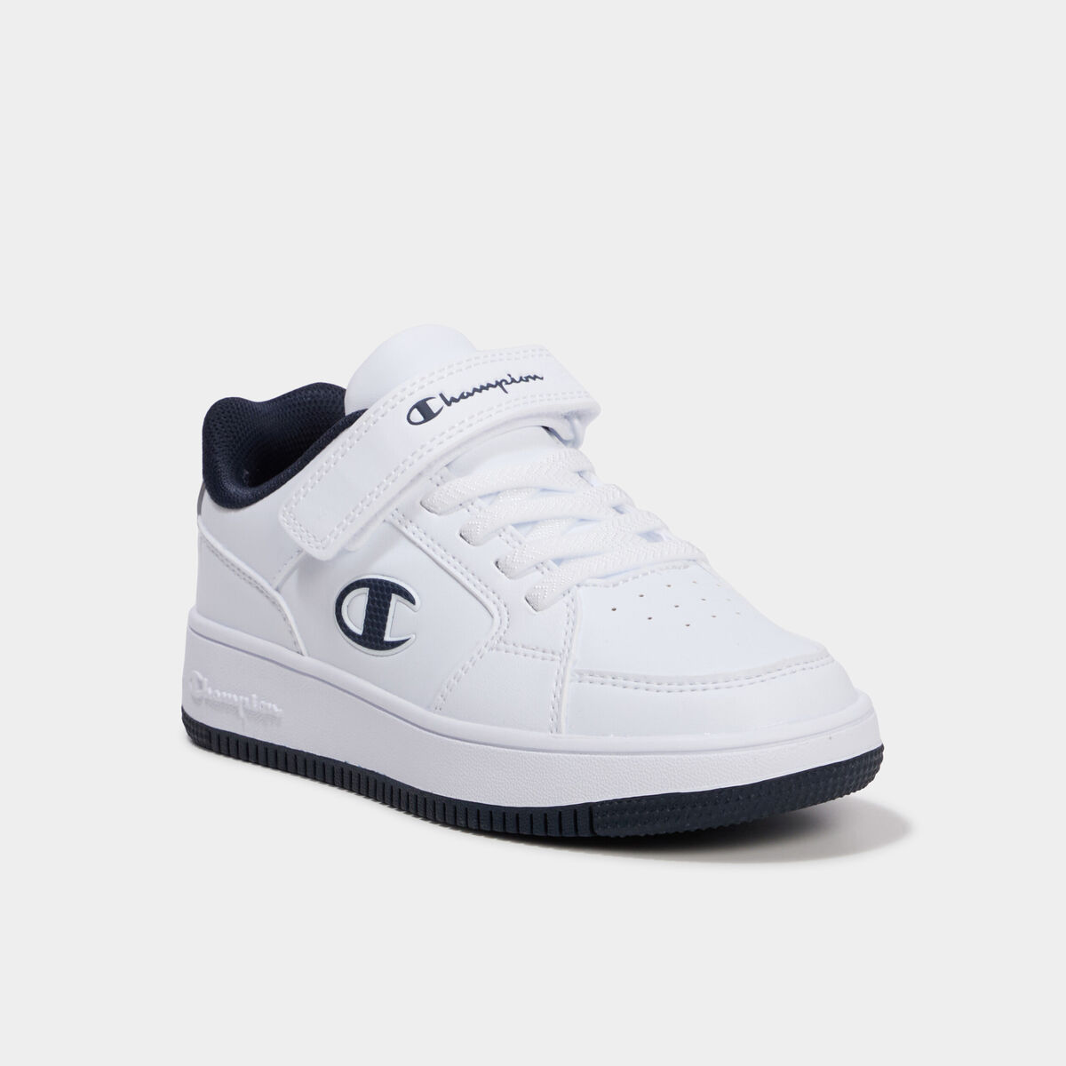 Baskets &agrave; scratchs Champion R18 noir gar&ccedil;on