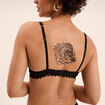 Soutien-gorge push up dentelle noir femme