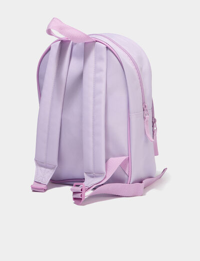Sac &agrave; dos Stitch bretelles ajustables parme fille