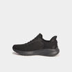 Baskets running à lacets élastiqués noir homme