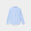 Chemise manches longues coton bleu ciel gar&ccedil;on