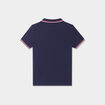 Polo manches courtes coton bleu marine gar&ccedil;on