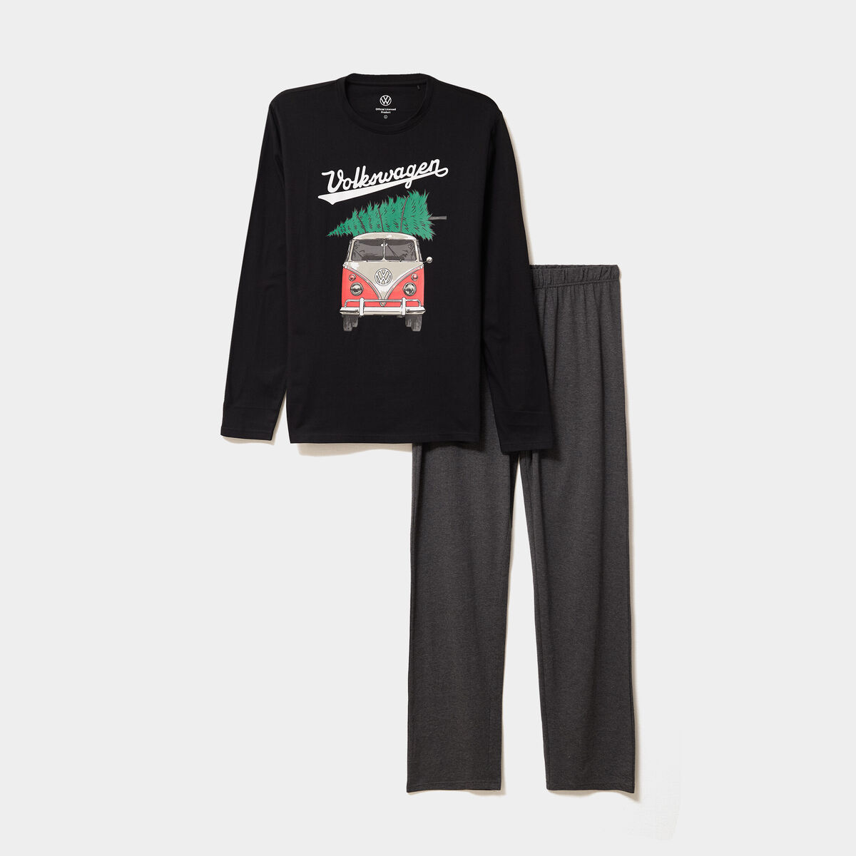 Ensemble pyjama 2 pi&egrave;ces Volkswagen noir homme