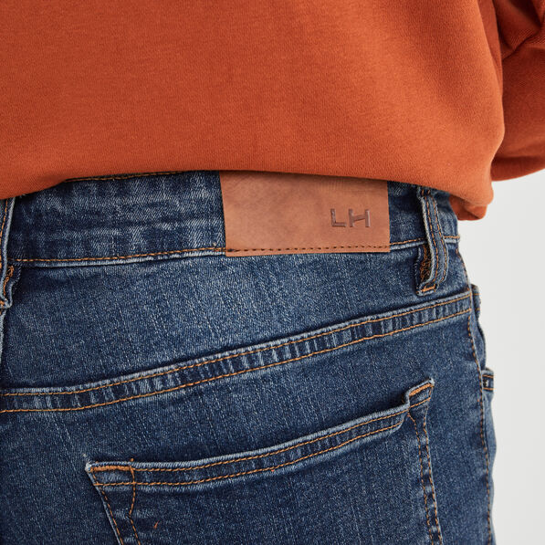 jeans slim effet use denim dirty homme Jeans slim effet usé denim dirty homme