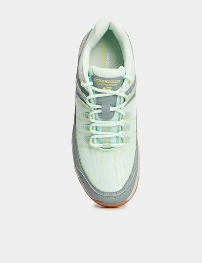 Baskets running Skechers Summits vert menthe femme