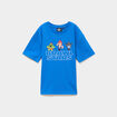 T-shirt col rond coton Brawl Stars bleu gar&ccedil;on